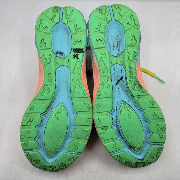 ASICS DynaBlast Womens 8 Orange Pop Coral Running Shoes Athletic Casual 1012A989 - Picture 9 of 14